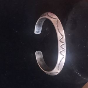 Bracelet sterling silver navajo